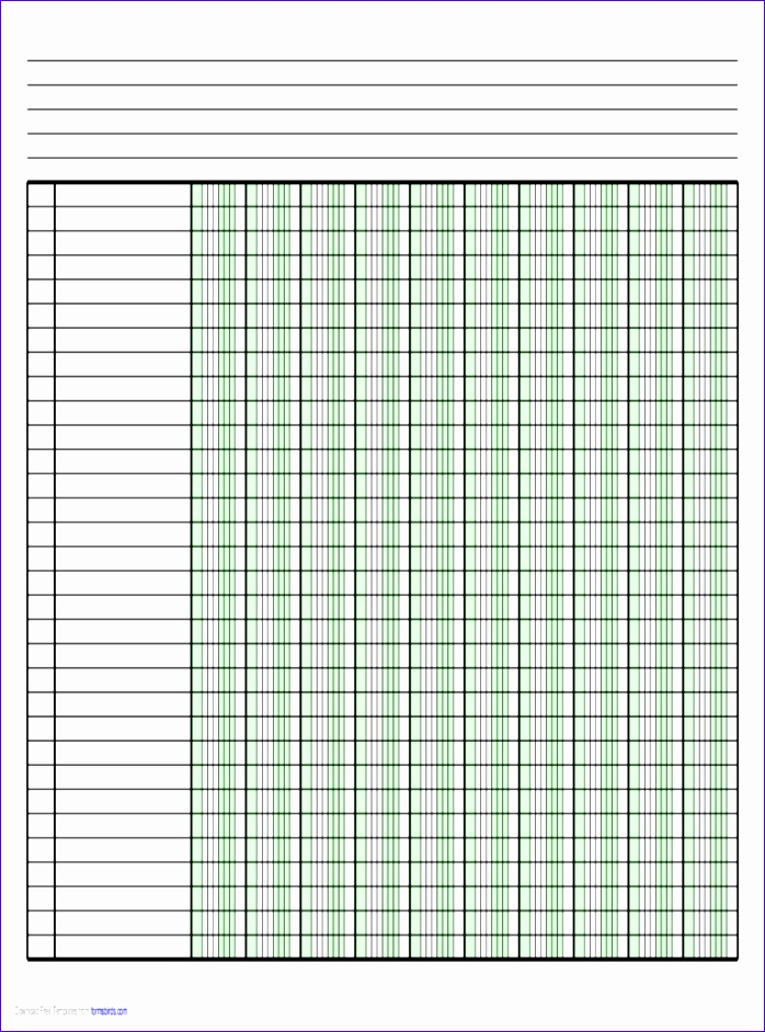 Printable 6 Column Ledger Paper Get What You Need For Free