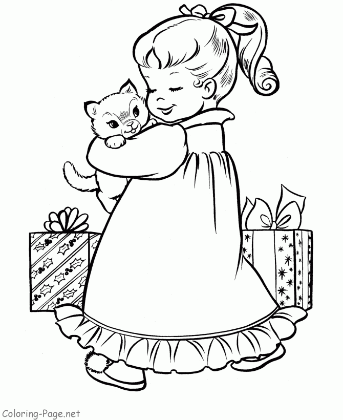 10 Free Printable Christmas Coloring Pages About A Mom