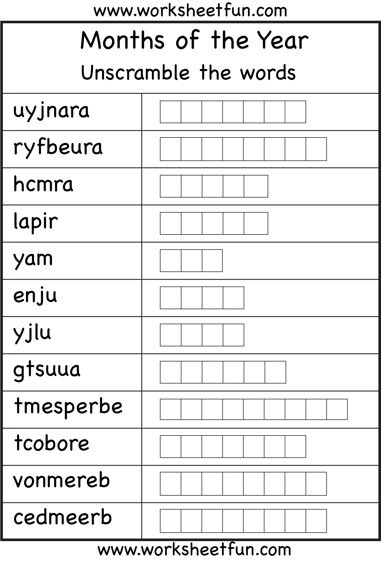 12 Best Images Of Days Of The Week Matching Worksheets 