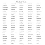 14 Best Images Of 7th Grade Spelling Words Worksheets