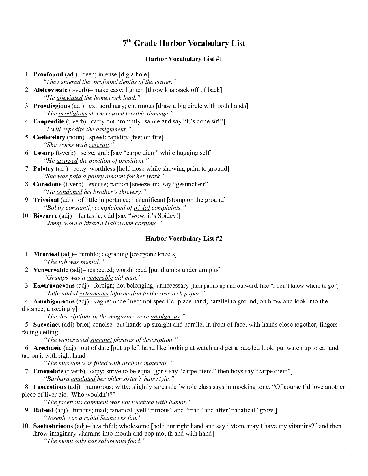 17 Best Images Of 7th Grade Vocabulary Worksheets 7th 