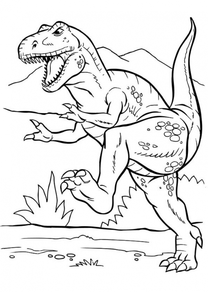 20 Free Printable T Rex Coloring Pages EverFreeColoring