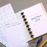2019 Free Printable Planner Pages The Make Your Own Zone
