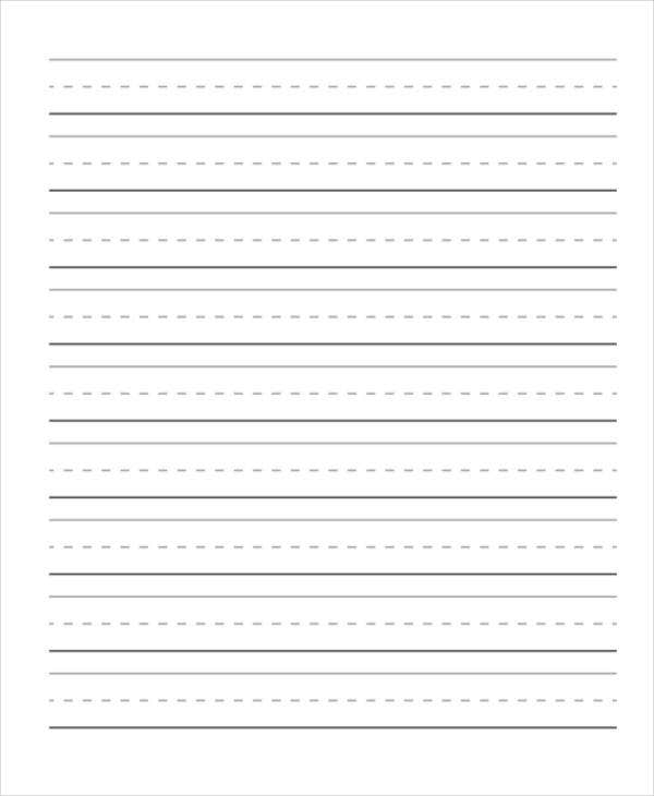 28 Printable Lined Paper Templates Free Premium Templates
