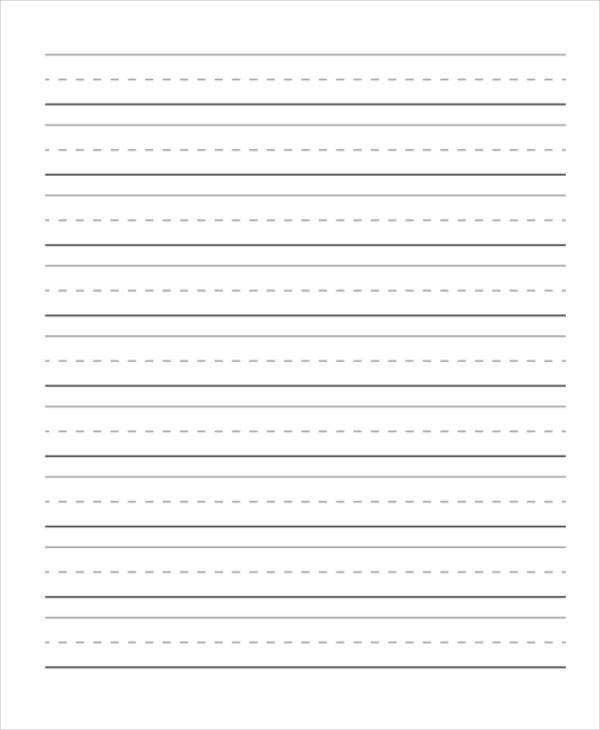 28 Printable Lined Paper Templates Free Premium Templates