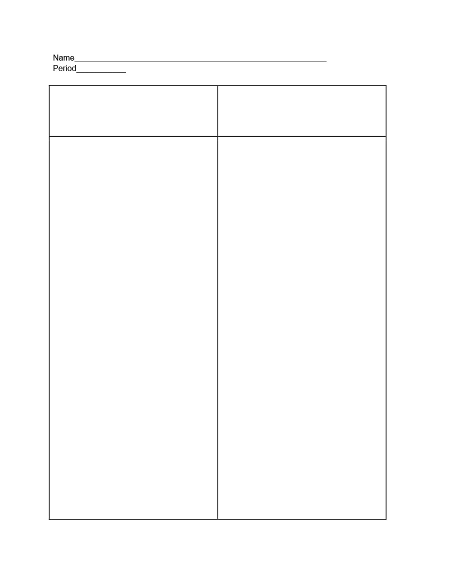 30 Printable T Chart Templates Examples TemplateArchive