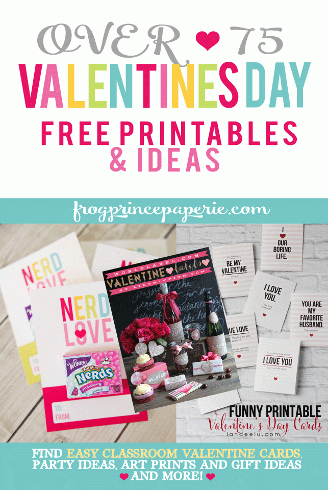75 Valentine s Day Free Printable Ideas For The Best V day 