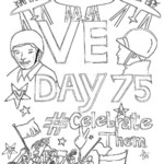 75th Anniversary Of VE Day Coloring Posters CelebrateThem