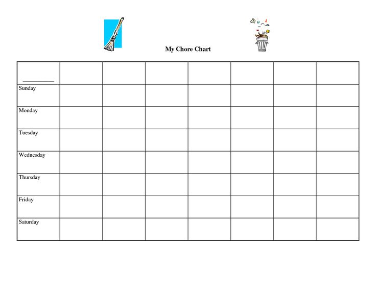 9 Images Of Free Printable Blank Chart Templates