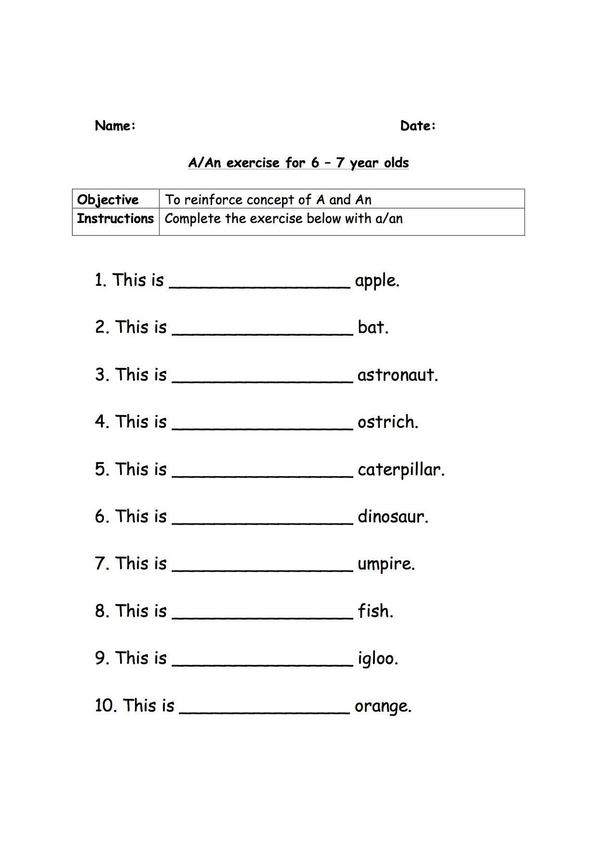 Activities For 7 Year Olds Printable K5 Worksheets