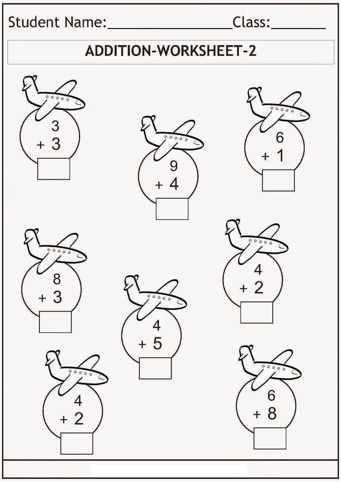 Addition Worksheets For Grade 1 Activity Shelter