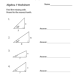 Algebra 1 Worksheets Worksheets Worksheets