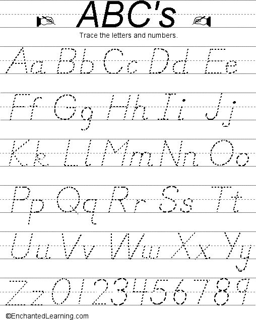 Alphabet Printables D Nealian Handwriting Practice 