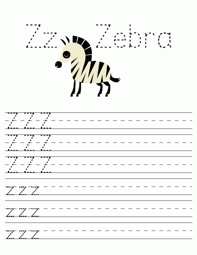 Alphabet Worksheets Best Coloring Pages For Kids