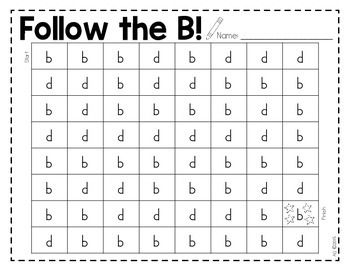 B And D Confusion Activities Dislexia Educacion Y 