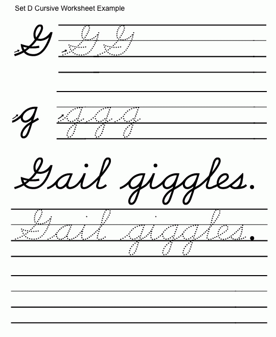 D Nealian Handwriting Worksheets Homeschooldressage