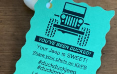 Digital Jeep Duck Tags DuckingJeeps Printable Tags Etsy