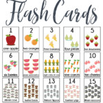 DIY Number Flash Cards FREE Printable Extreme Couponing Mom
