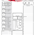 Dnd 5e Printable Character Sheet That Are Persnickety