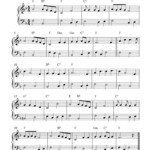 Easy Free Christmas Piano Sheet Music Notes Go Tell It