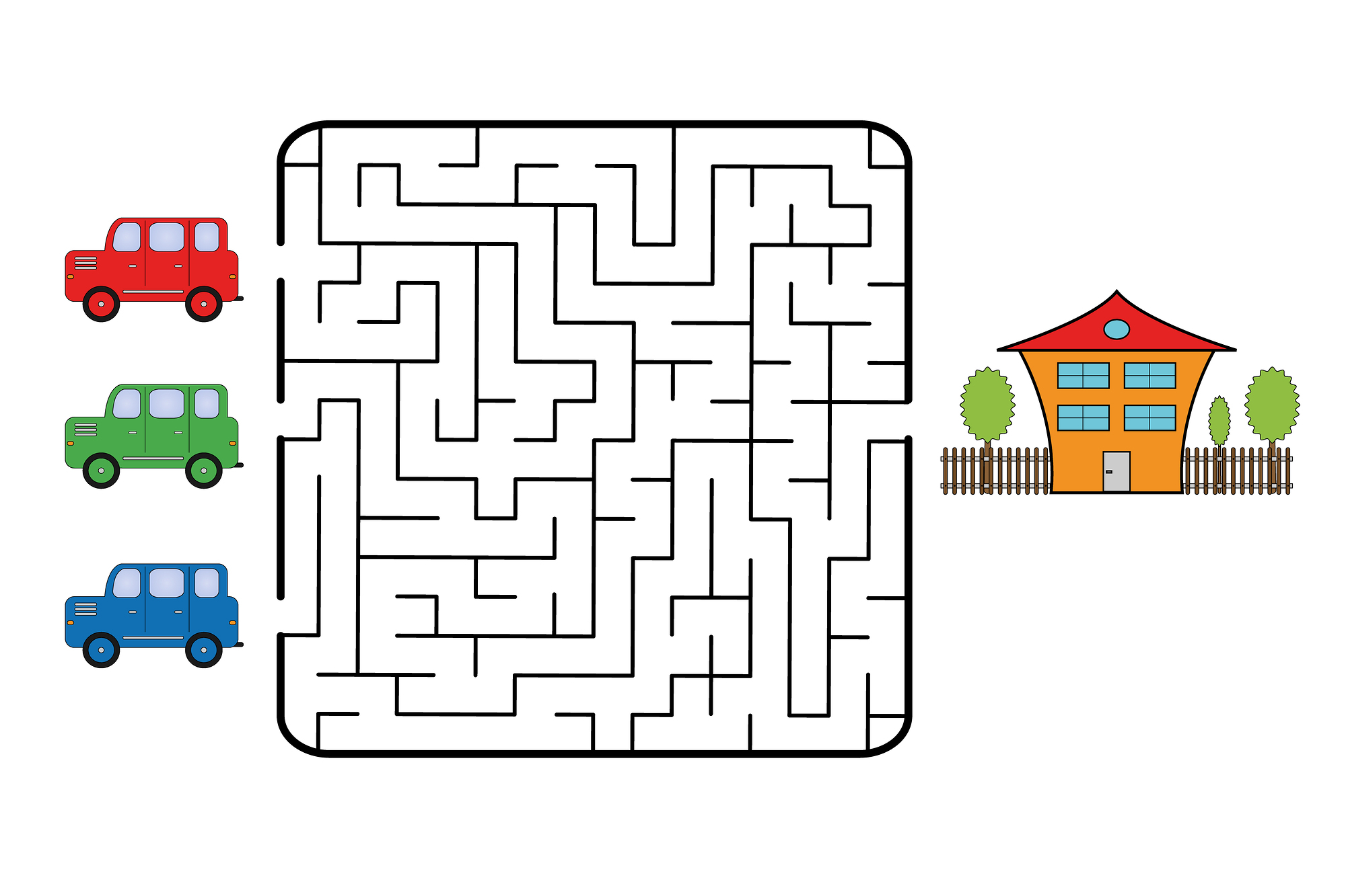Easy Mazes Printable Mazes For Kids Best Coloring 
