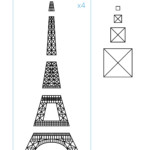 Eiffel Tower 3D Pen Creation Library