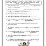 Employment Vocabulary Vocabulary Worksheets Job