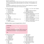 English Test For Grade 7 Worksheet Free ESL Printable