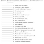 English Worksheets For Grade 4 Google Search