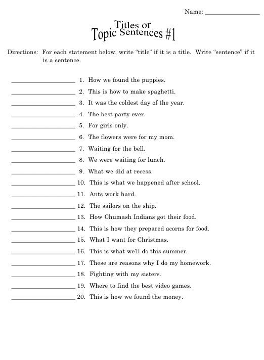 English Worksheets For Grade 4 Google Search