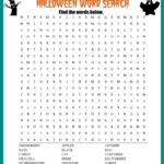 Fall Word Search Free Printable Worksheet