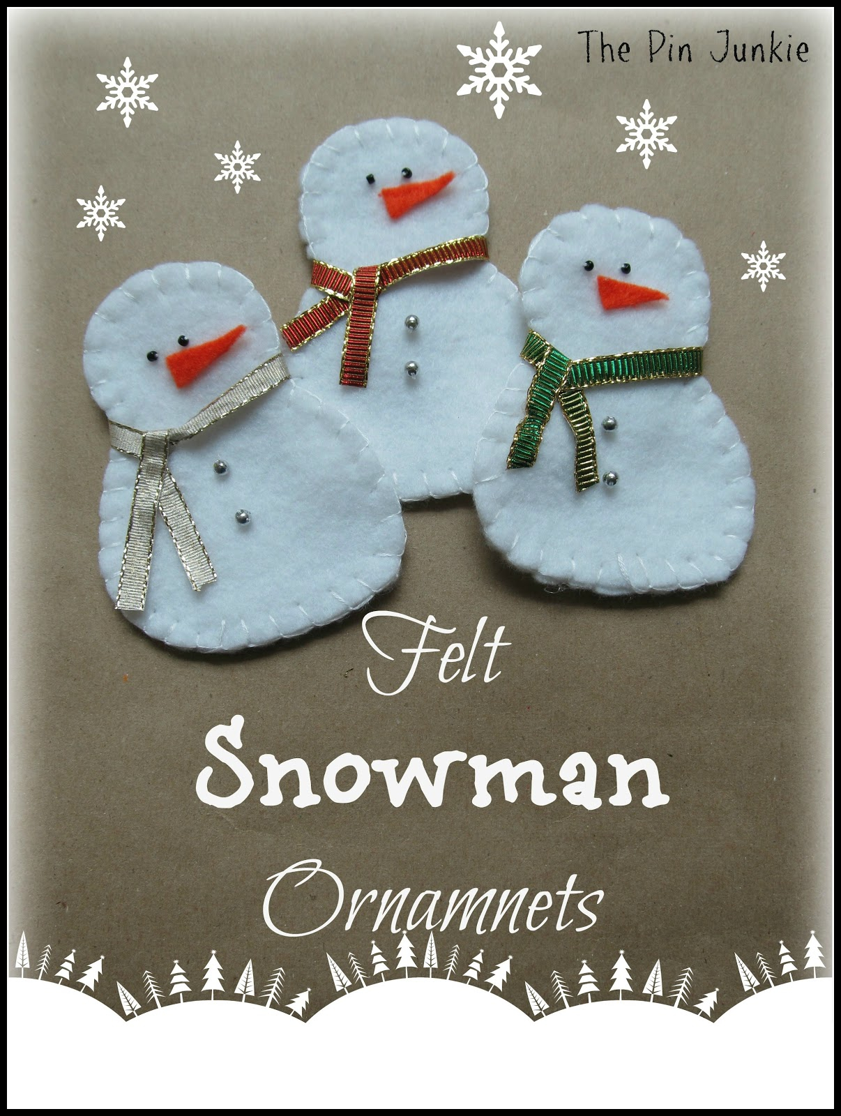 Felt Christmas Ornaments