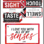 Five Senses Five Senses Gift Senses Valentines Gift 5
