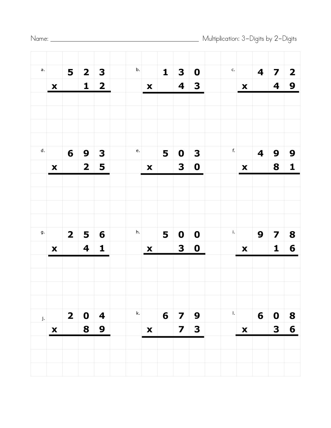 Free 3rd Grade Math Students Activity Shelter