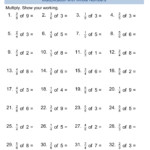 Free 4th Grade Fractions Math Worksheets And Printables