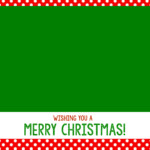 Free Christmas Card Templates Crazy Little Projects