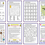 Free Downloadable Murder Mystery Puzzle Sheets