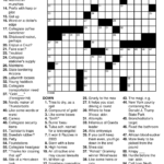Free Easy Printable Crossword Puzzles For Kids Printable