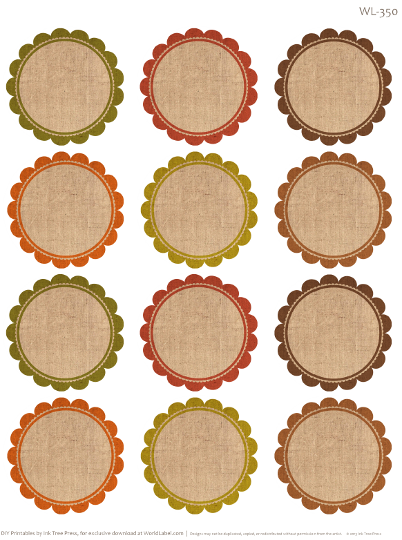 Free Labels For Thanksgiving Leftovers Digital Papers 
