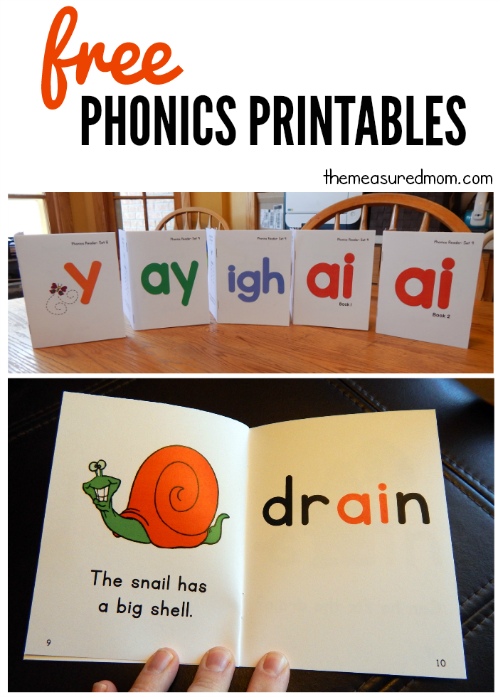 Free Phonics Books set 9 The Measured Mom