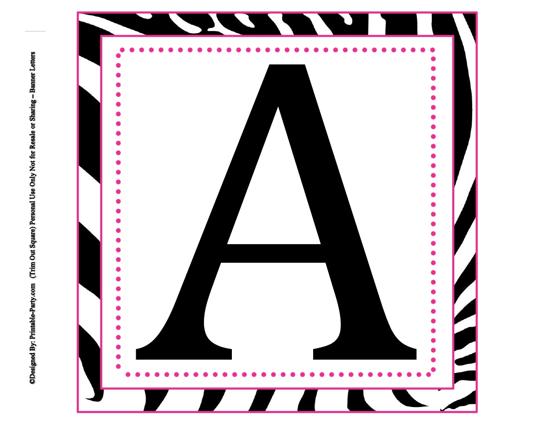 Free Printable 8 Inch Letters Free Printable