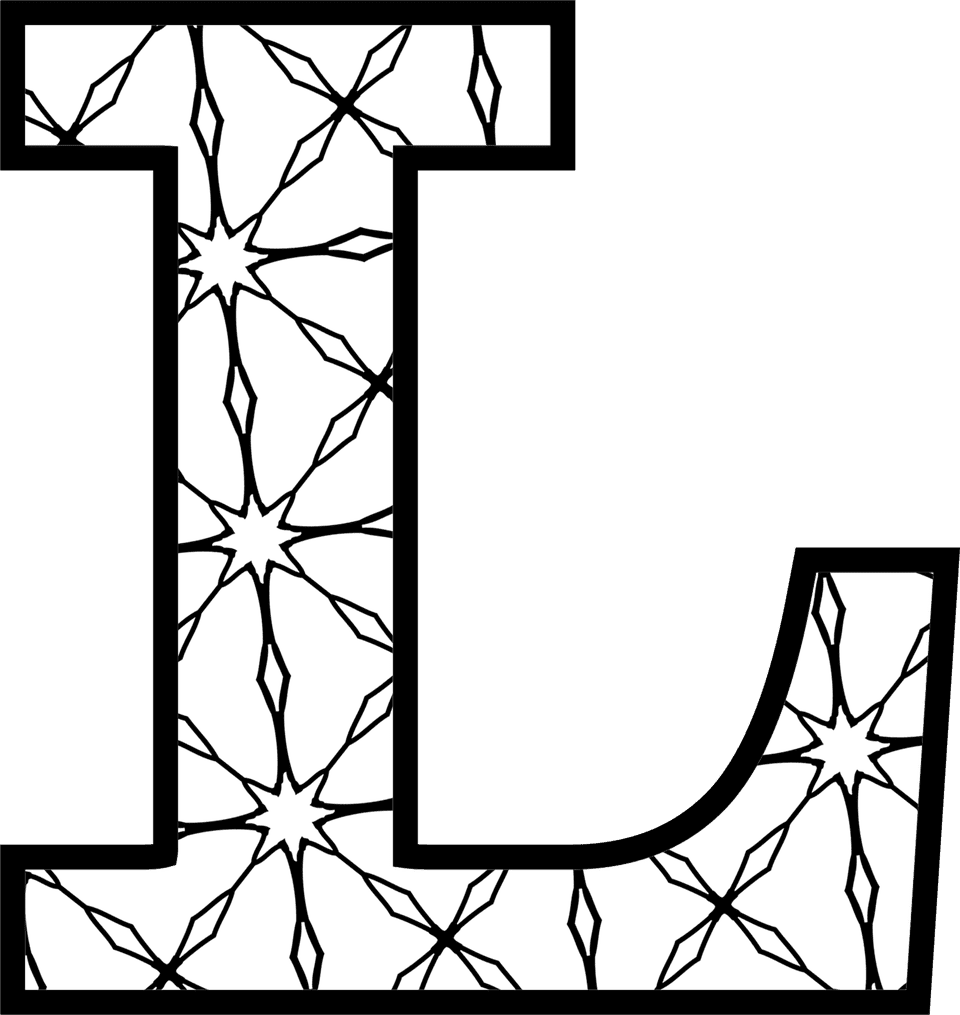 Free Printable Alphabet Letters Coloring Pages