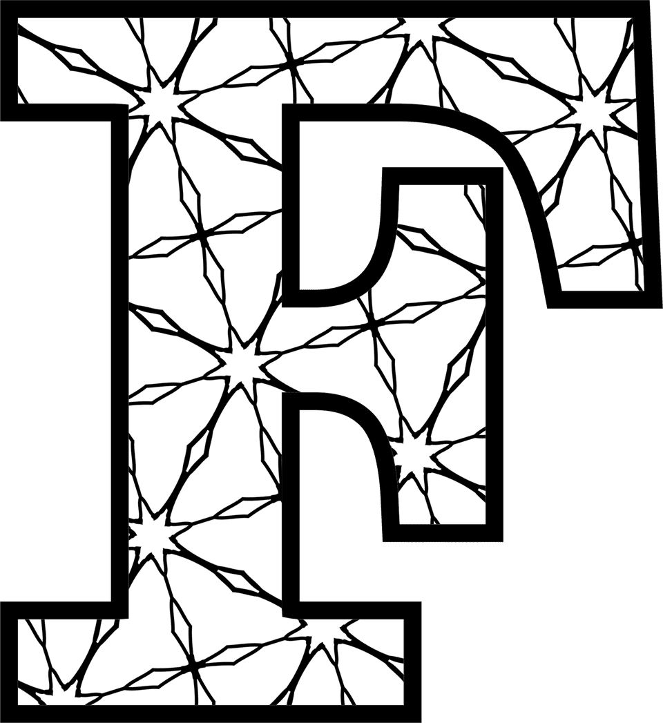 Free Printable Alphabet Letters Coloring Pages