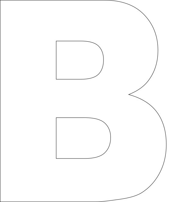 Free Printable Alphabet Template Upper Case