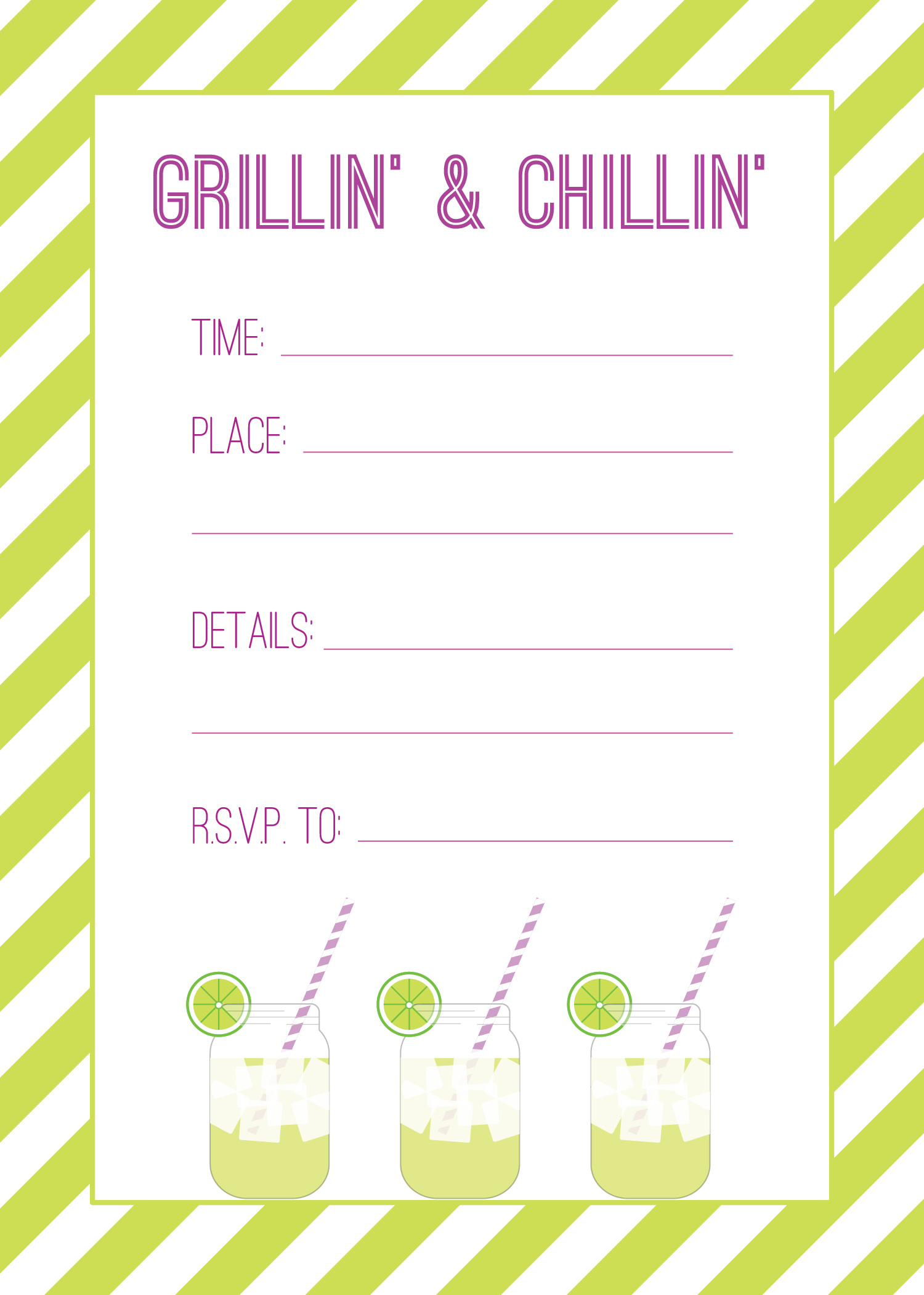 Free Printable Invitations Emmy Gabbie Paperstyles 