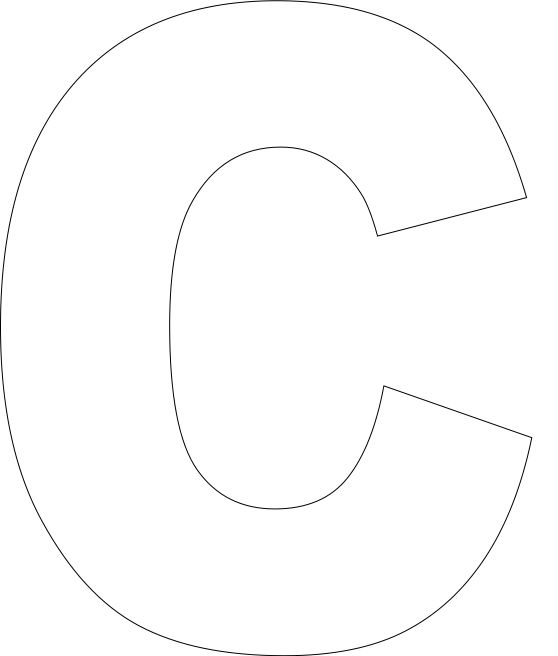 Free Printable Lower Case Alphabet Letter Template