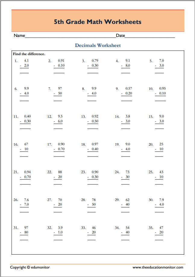 Free Printable Worksheets For First Grade