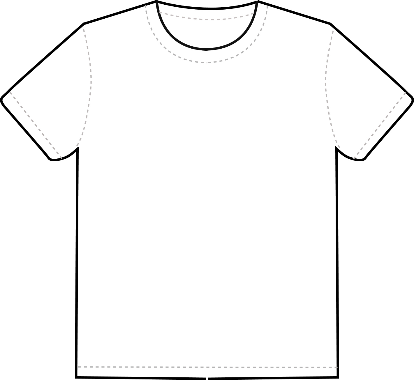 Free T Shirt Template Printable Download Free Clip Art 