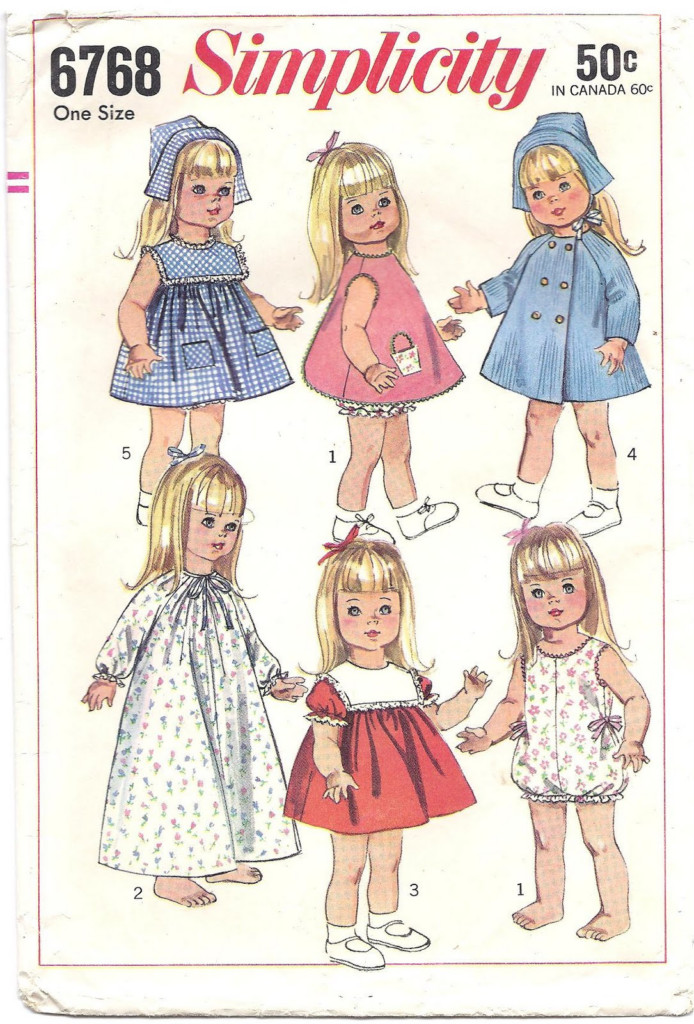 Gingerbread Cottage Doll Clothes Pattern