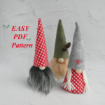 Gnome Felt Pattern Scandinavian Gnome Pattern Gnome PDF